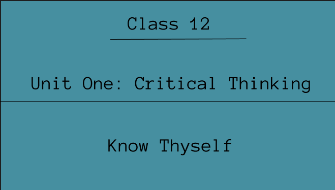 critical thinking class 12 exercise