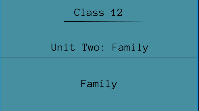 Family Exercise: Questions and Answers | NEB Class 12 English