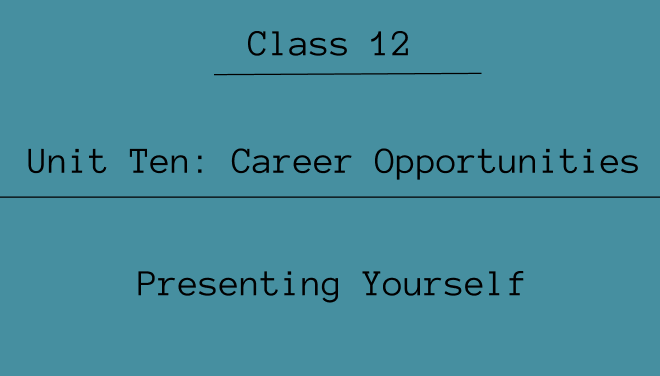 Career Opportunities Exercise: Questions and Answers | NEB Class 12 English