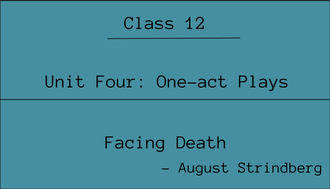 Facing Death Exercise: Questions and Answers | NEB Class 12 English